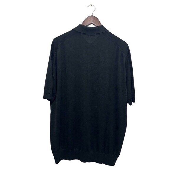 Giorgio's Made in Italy Collared Polo Short Sleeve Sweater Silk Set Of 3 Size XL - Picture 5 of 13